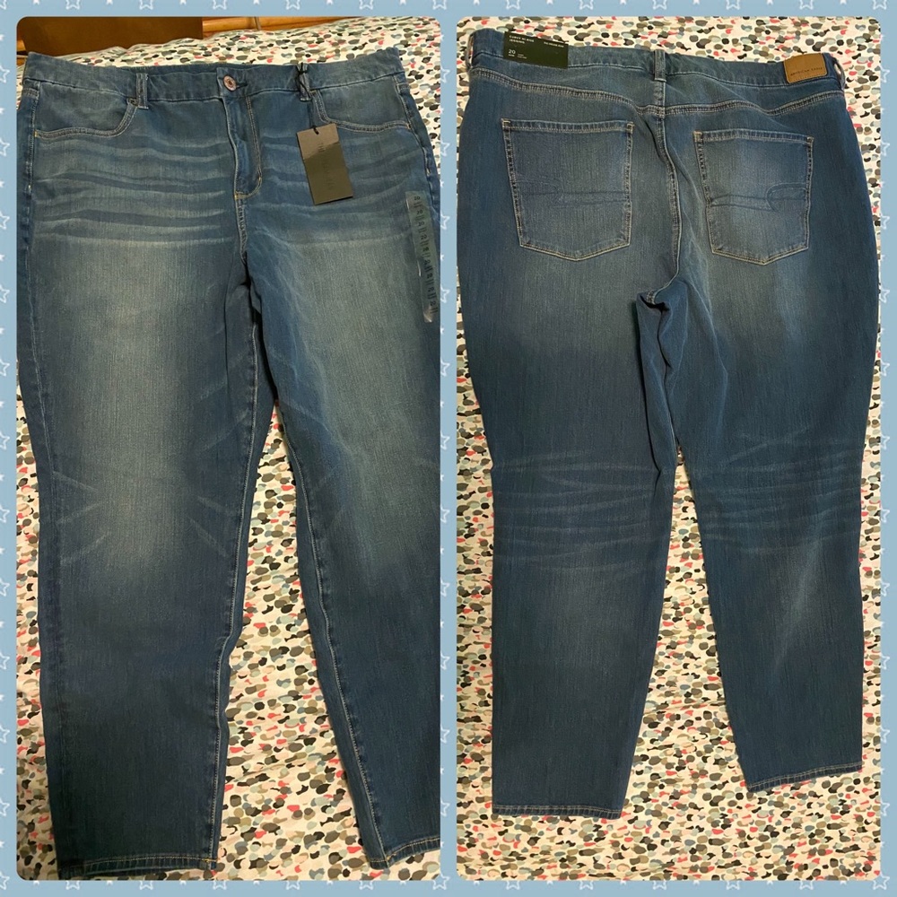 American Eagle Curvy Hi Rise Jeans